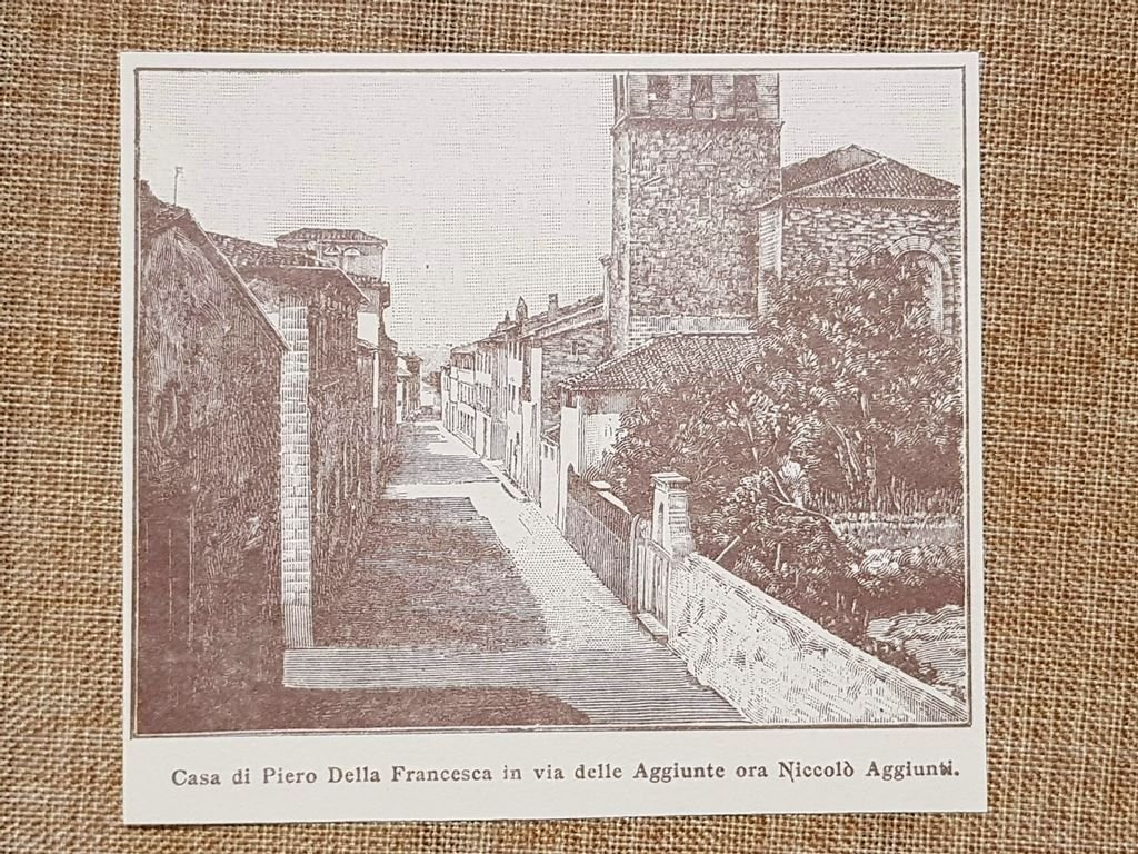 Sansepolcro '800 Casa di Piero della Francesca Via delle Aggiunte … | Immagine principale