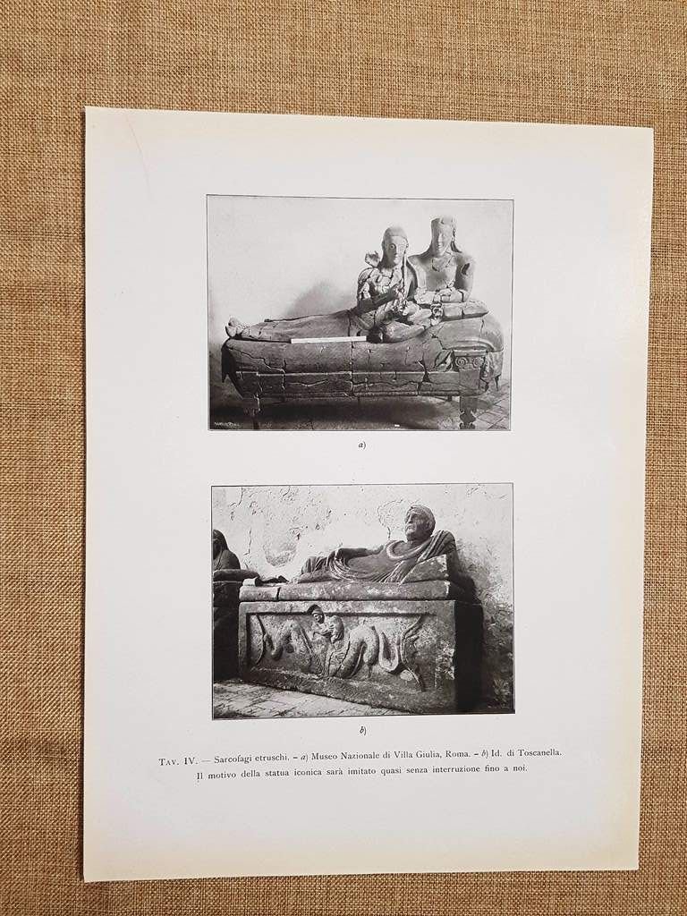 Sarcofagi Etruschi Museo Nazionale Villa Giulia Roma Id. Toscanella Tavola …