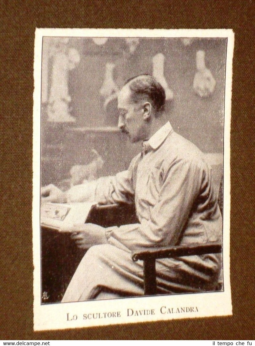 Scultore Davide Calandra Torino, 21 ottobre 1856 – Torino, 8 …