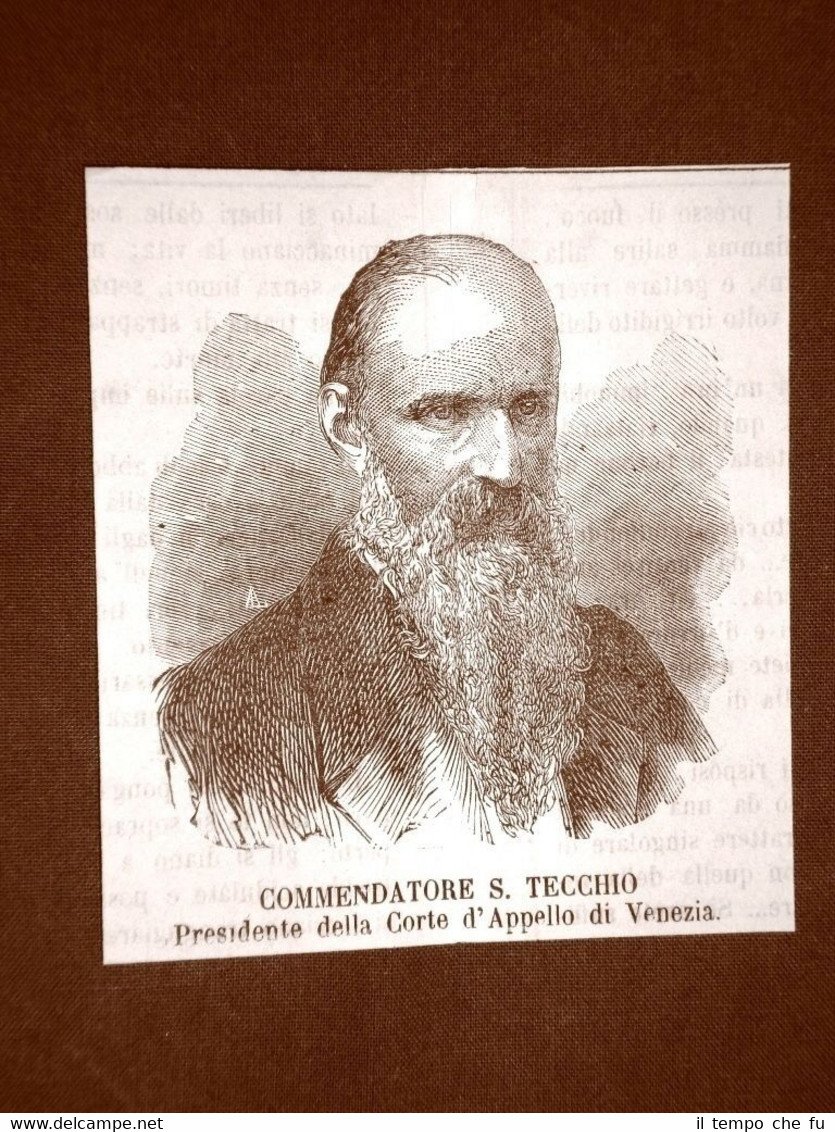 Sebastiano Tecchio nel 1866 Vicenza, 3 gennaio 1807 – Venezia, …