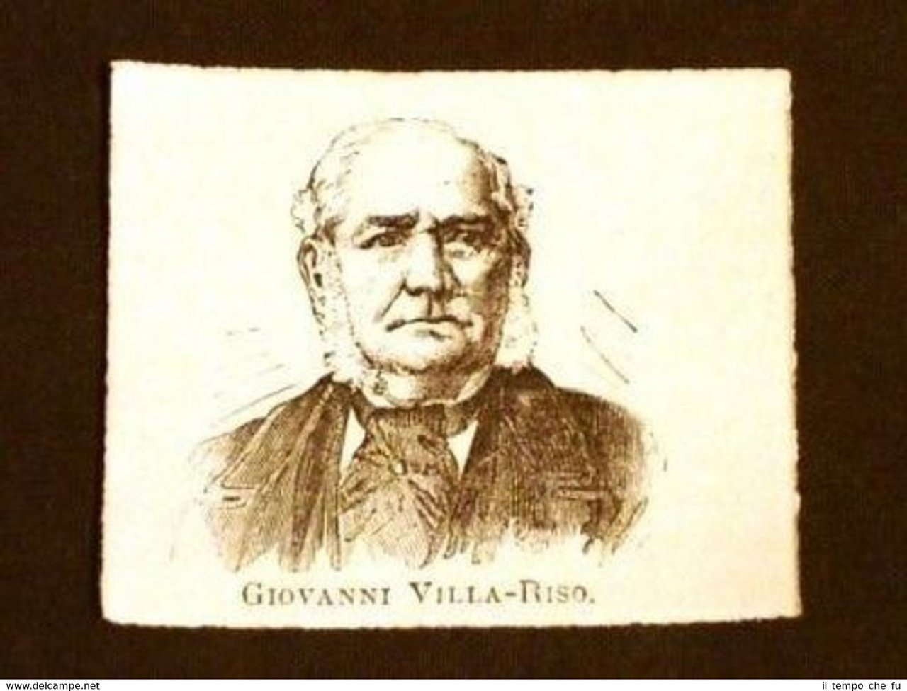 Senatore Giovanni Villa Riso di Palermo