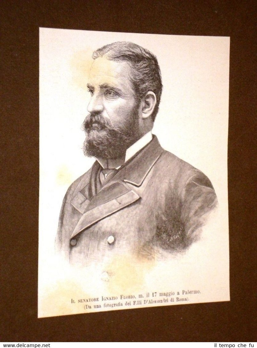 Senatore Ignazio Florio Palermo, 16 dicembre 1838 – Palermo, 17 … | Immagine principale