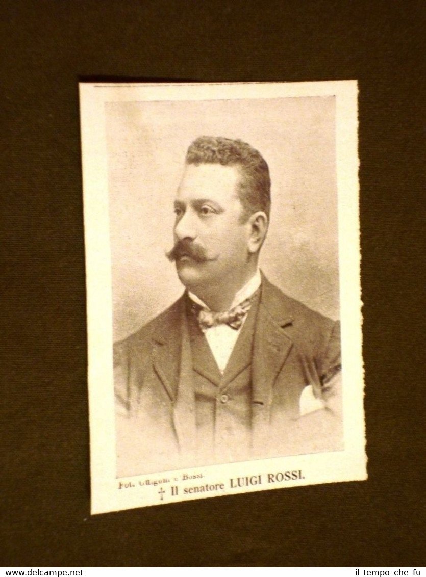 Senatore Luigi Rossi Morto nel 1911 | Immagine principale