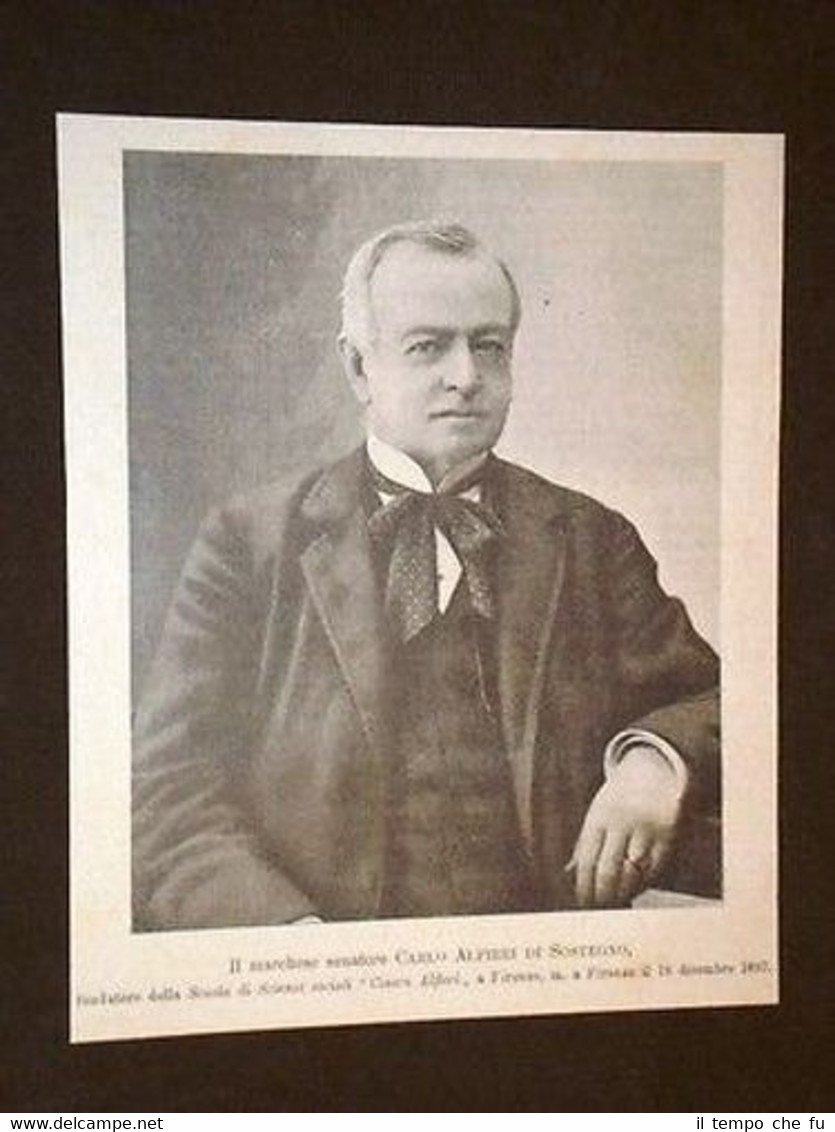 Senatore Marchese Carlo Alfieri di Sostegno di Torino | Immagine principale