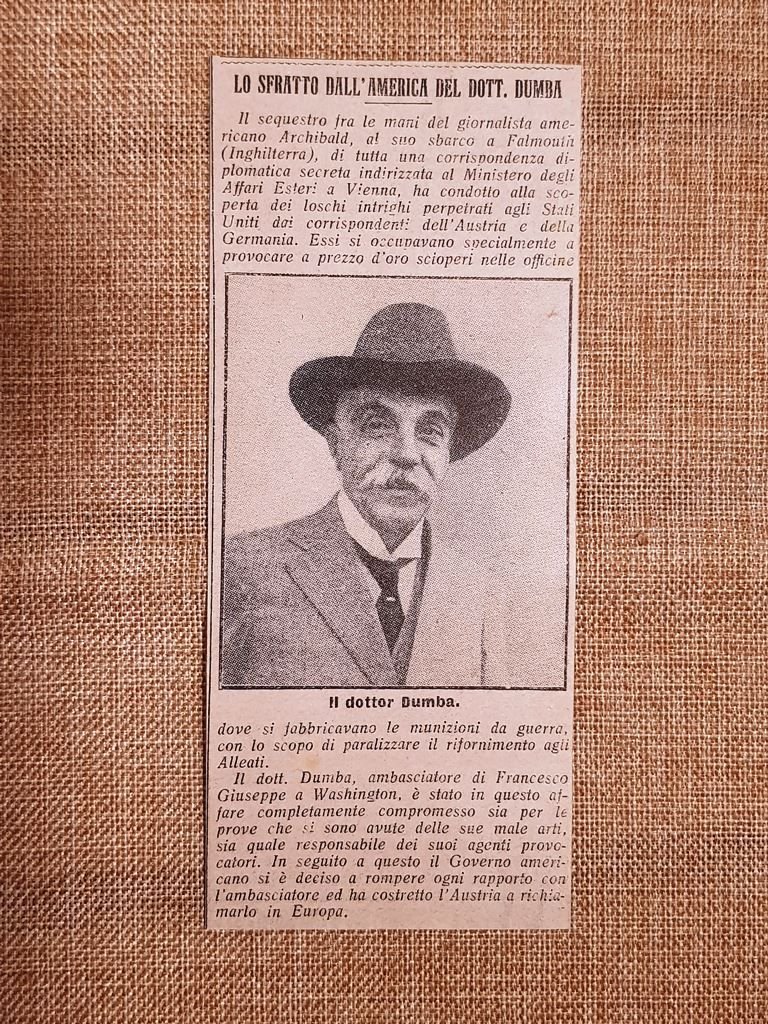 Sfratto del Giornalista Archibald 1915 Sbarco Falmouth WW1 Prima guerra … | Immagine principale