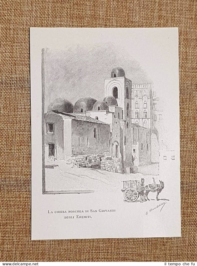 Sicilia nel 1897 Palermo Chiesa di San Giovanni degli Eremiti …
