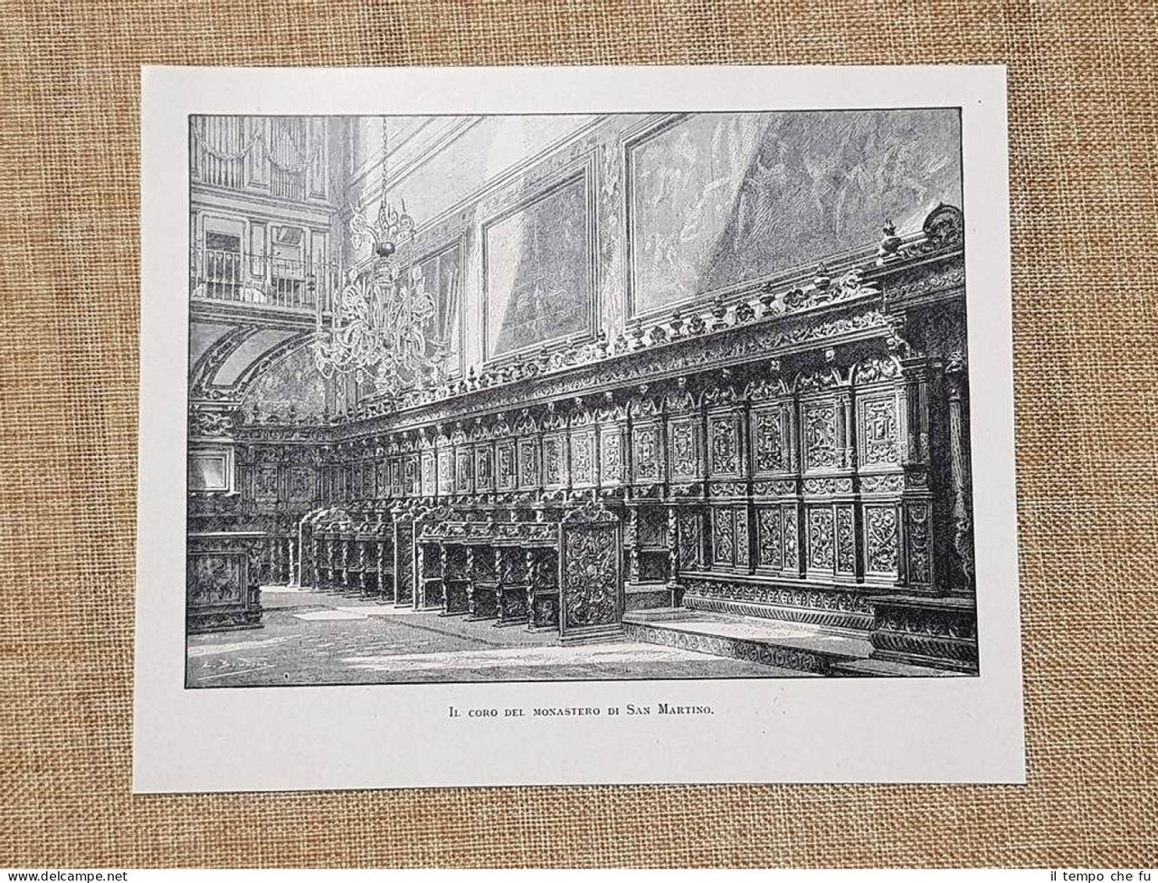 Sicilia nel 1897 Palermo Coro dell’Abbazia di San Martino delle …