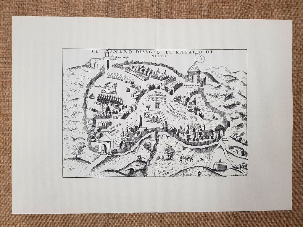 Siena Città e fortezze del mondo Zaltieri - Ballino 1569 …