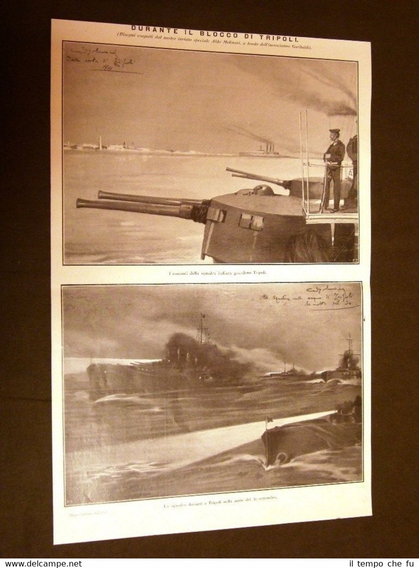 Spedizione d'Italia in Libia nel 1911 Il blocco navale di …