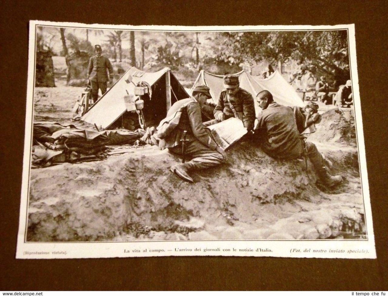 Spedizione d'Italia in Libia nel 1911 La vita al campo …