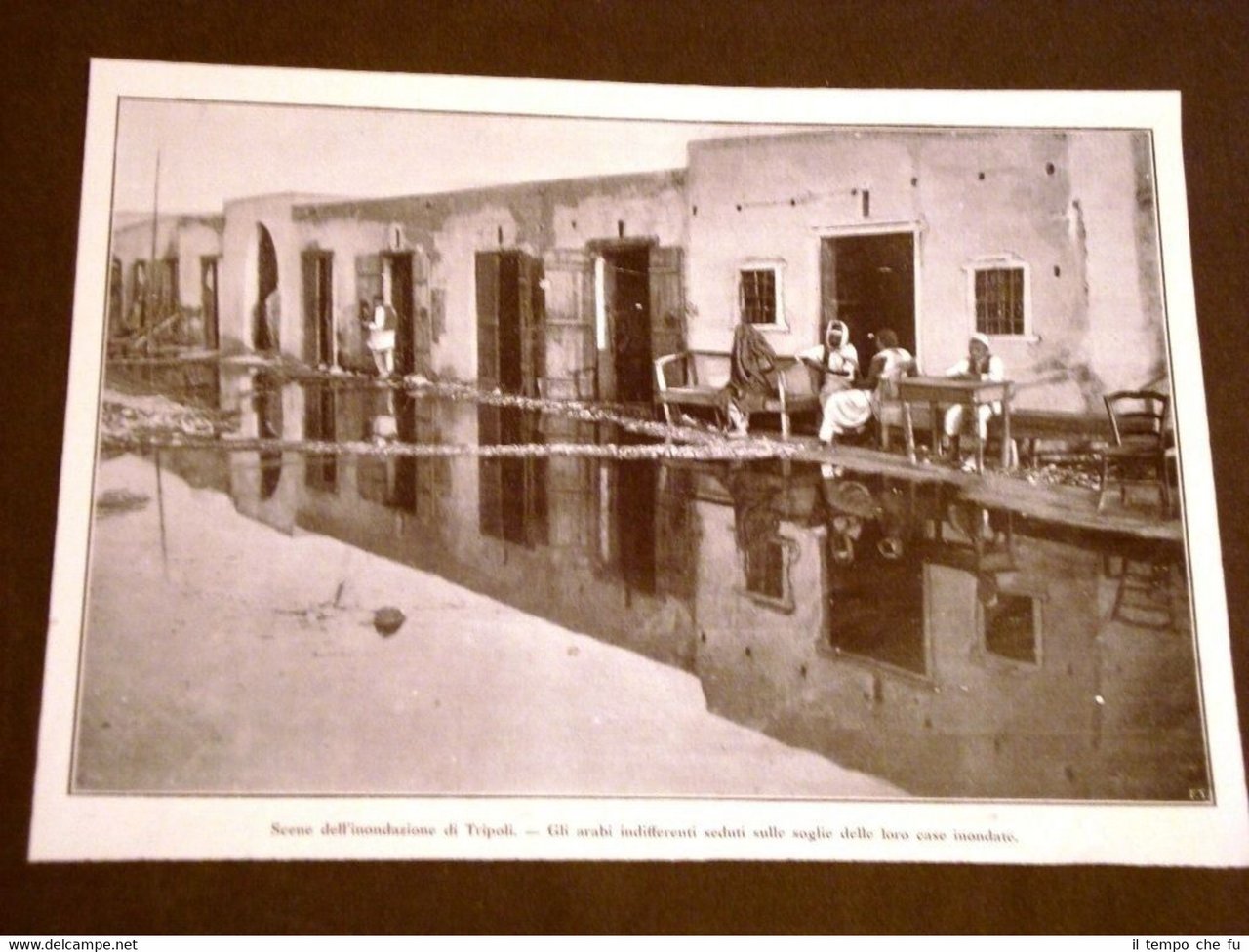 Spedizione d'Italia in Libia o Tripolitania nel 1911 L'inondazione di …