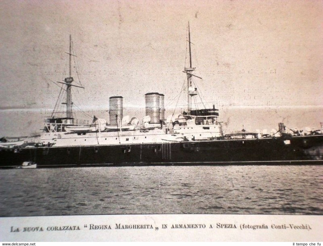 Spezia Corazzata Regina Margherita + Montelimar Bègude de Mazène, Loubet …