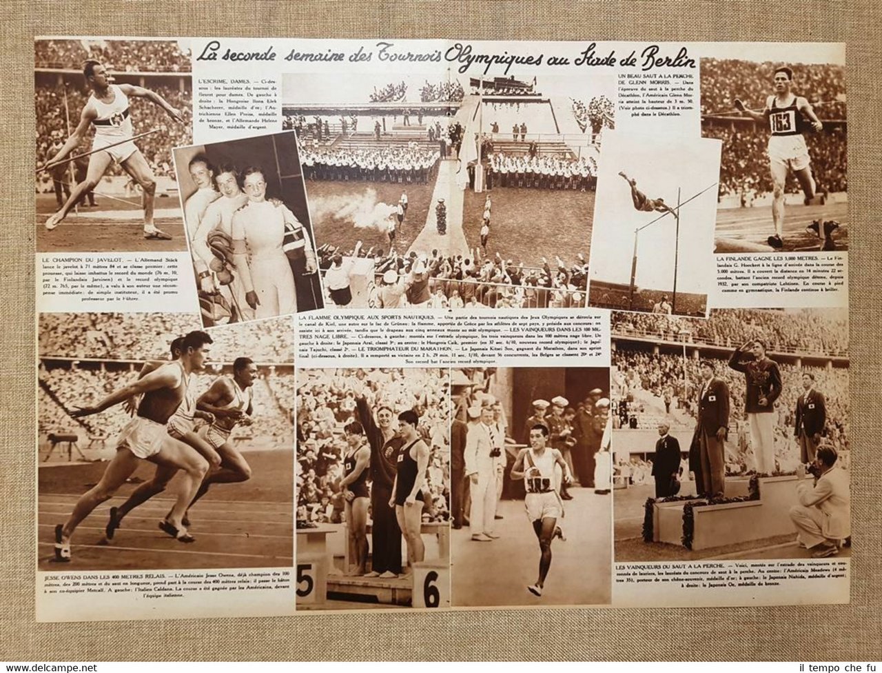 Stadio di Berlino nel 1936 La seconda settimana dei Giochi …