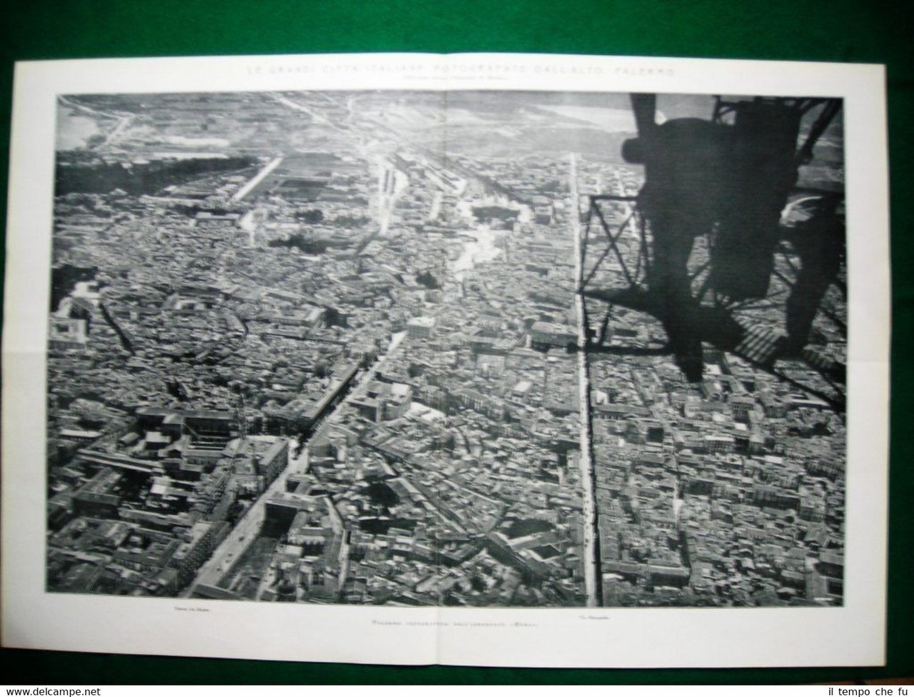 Stampa enorme 1920 Palermo Giolitti Sforza A. Prato Badoglio Bonomi …