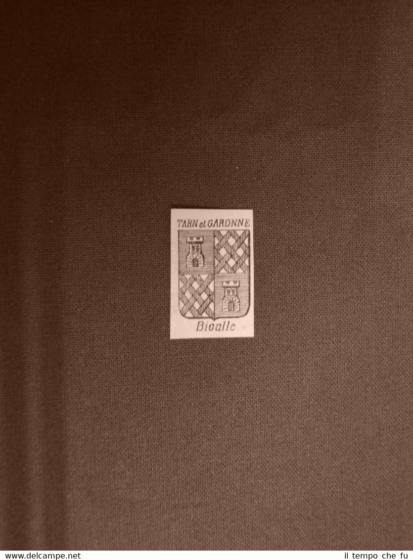 Stemma o blasone della città di Bioulle - Francia Anno … | Immagine principale