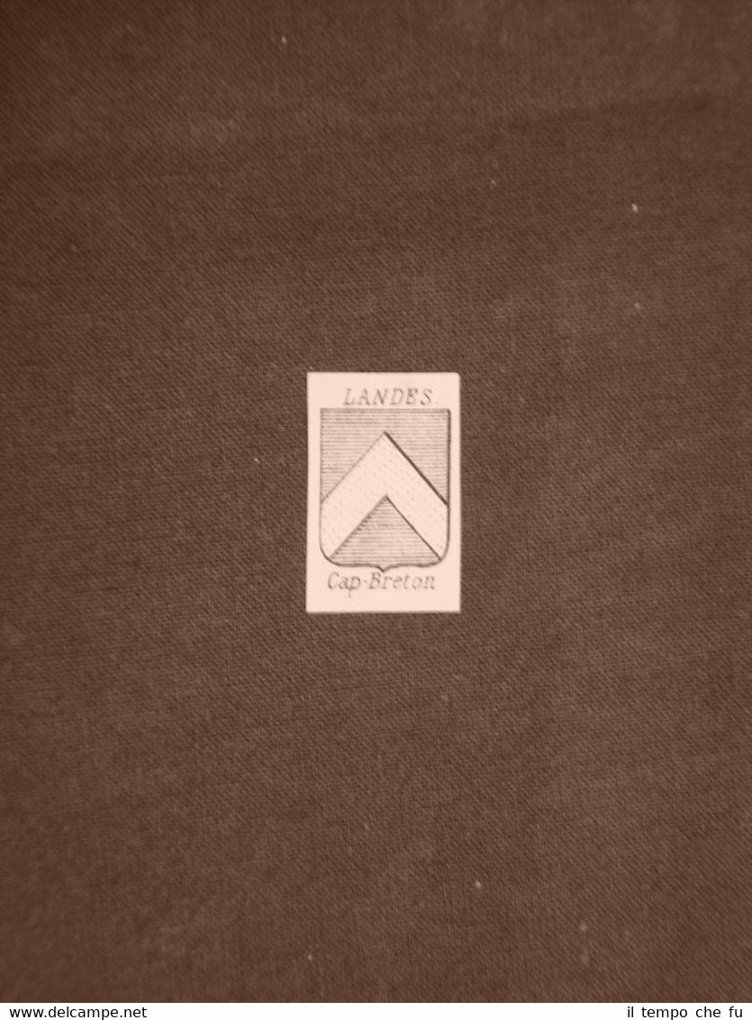 Stemma o blasone della città di Cap Breton - Francia … | Immagine principale