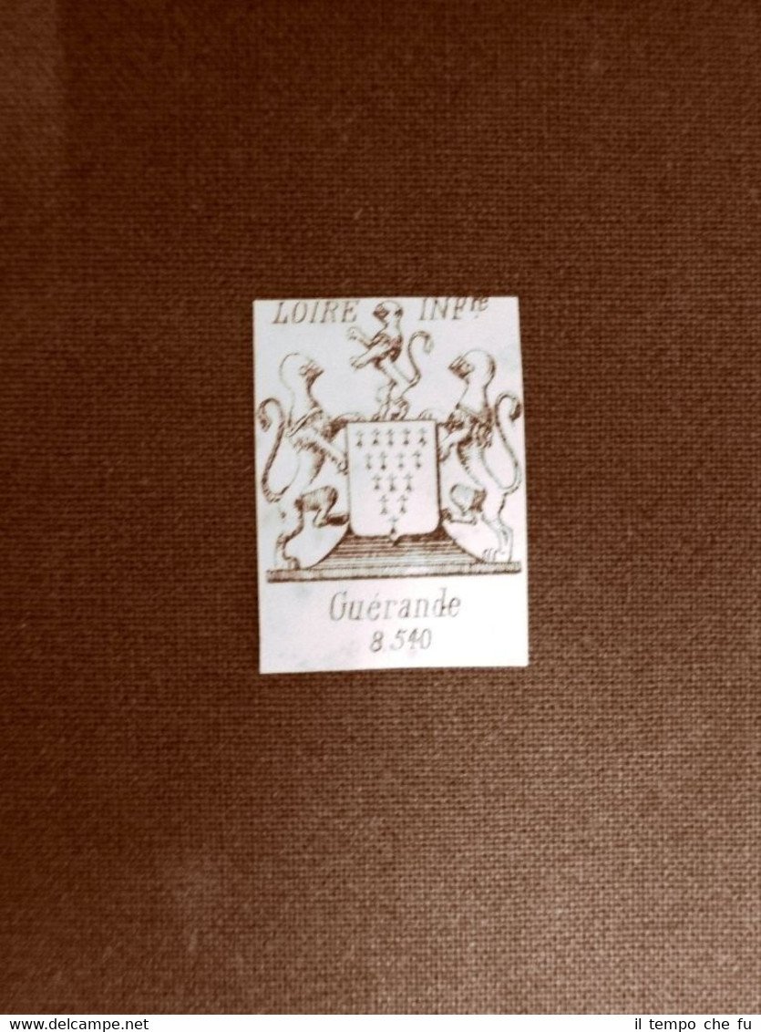 Stemma o blasone della città di Guérande - Francia Anno … | Immagine principale