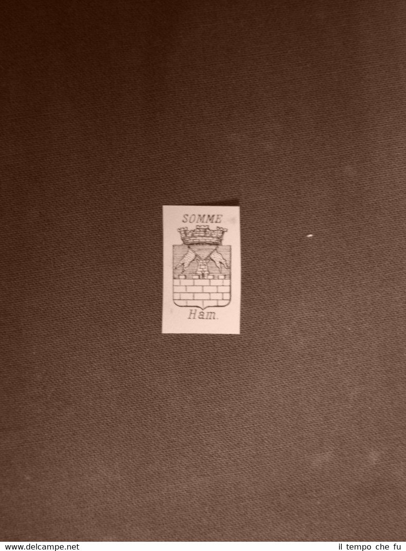 Stemma o blasone della città di Ham - Francia Anno … | Immagine principale