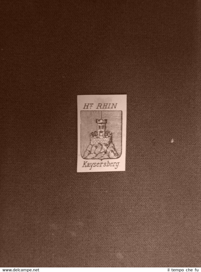 Stemma o blasone della città di Kaysersberg - Francia Anno … | Immagine principale