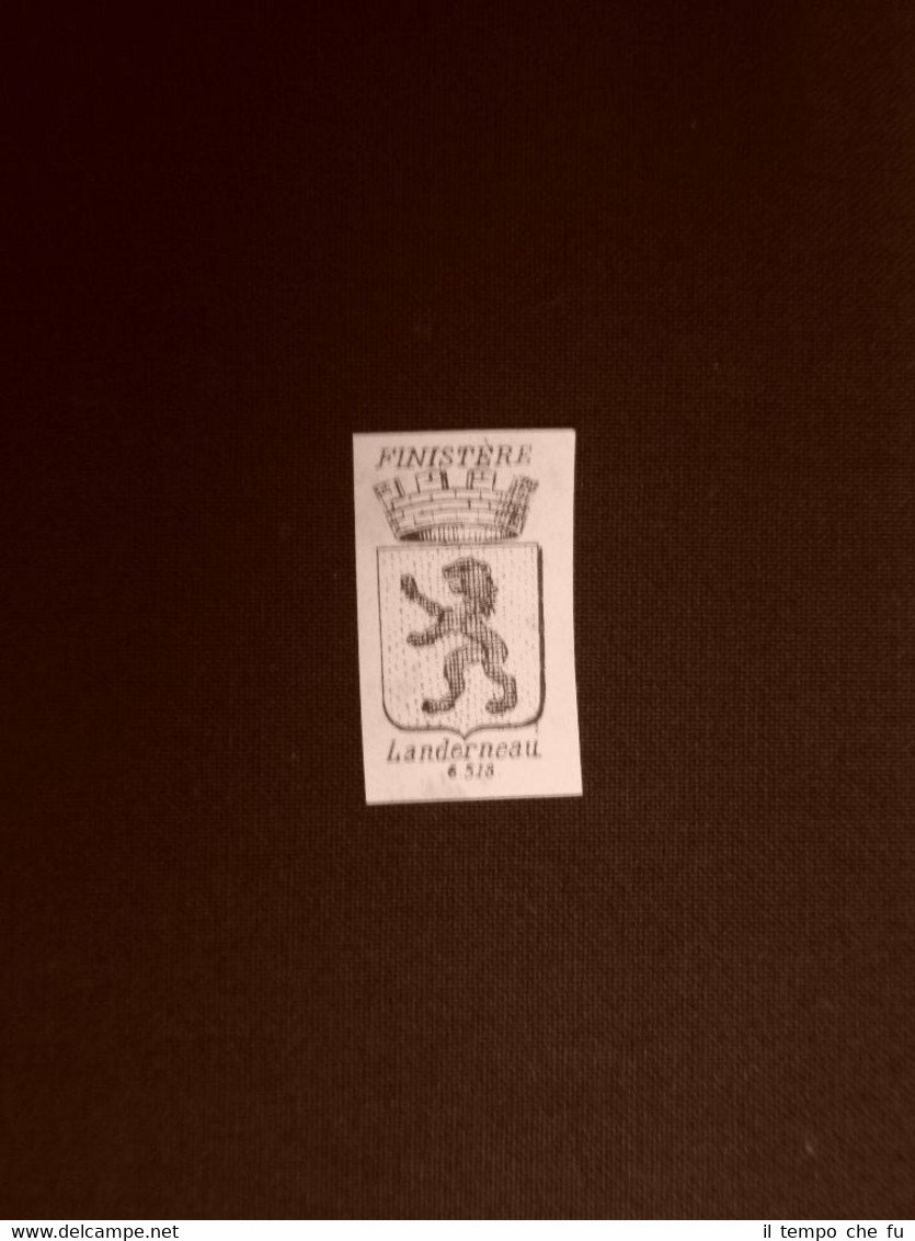Stemma o blasone della città di Landerneau - Francia Anno …