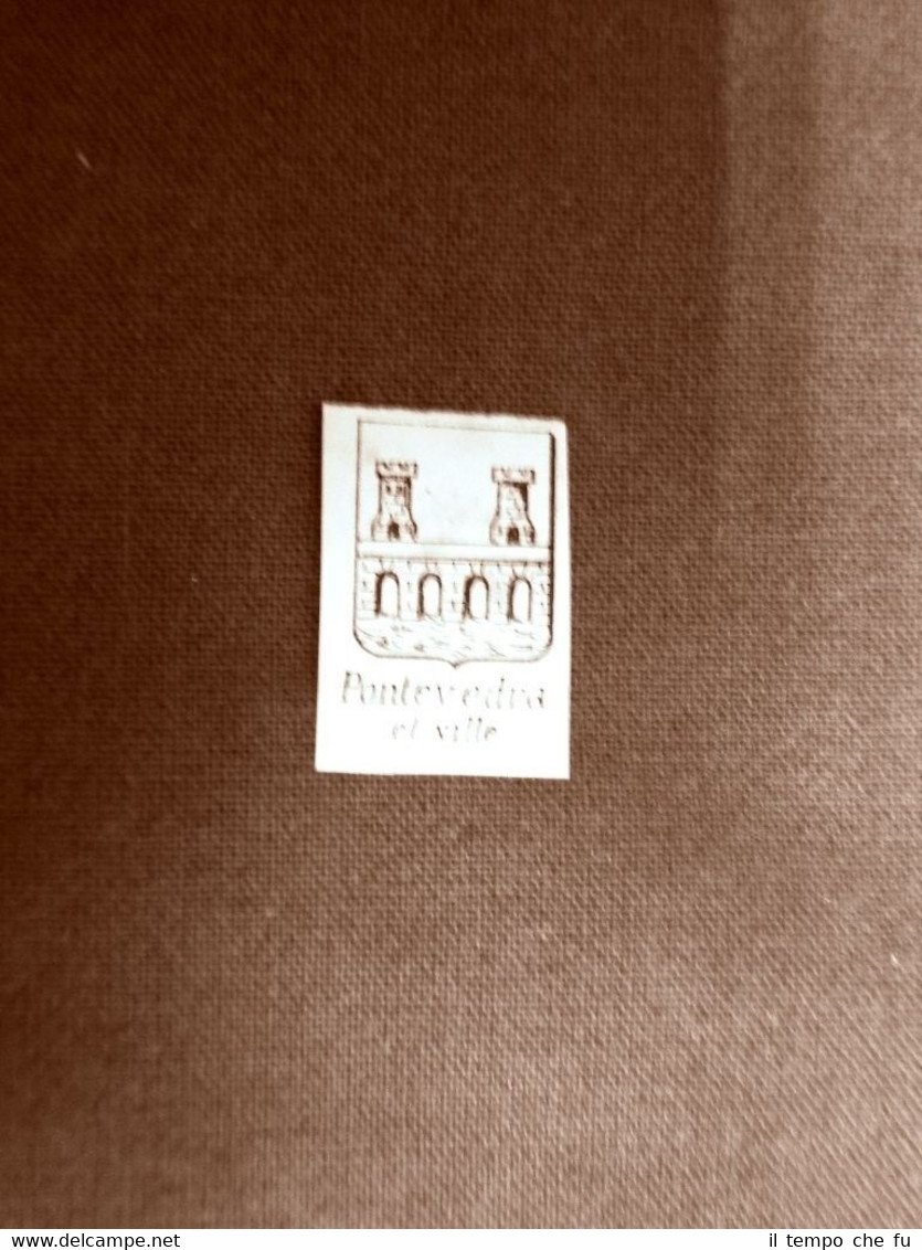 Stemma o blasone della città di Pontevedra et ville - …