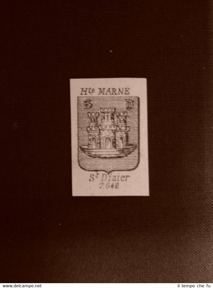 Stemma o blasone della città di Saint Dizier - Francia …