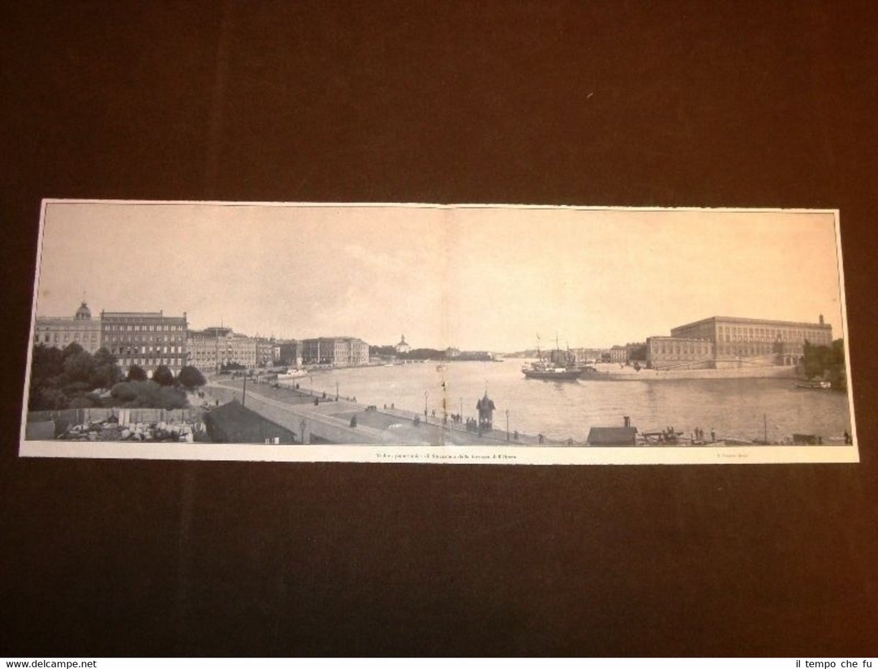 Stoccolma o Stockholm Veduta panoramica dalla terrazza dell'Opera Svezia