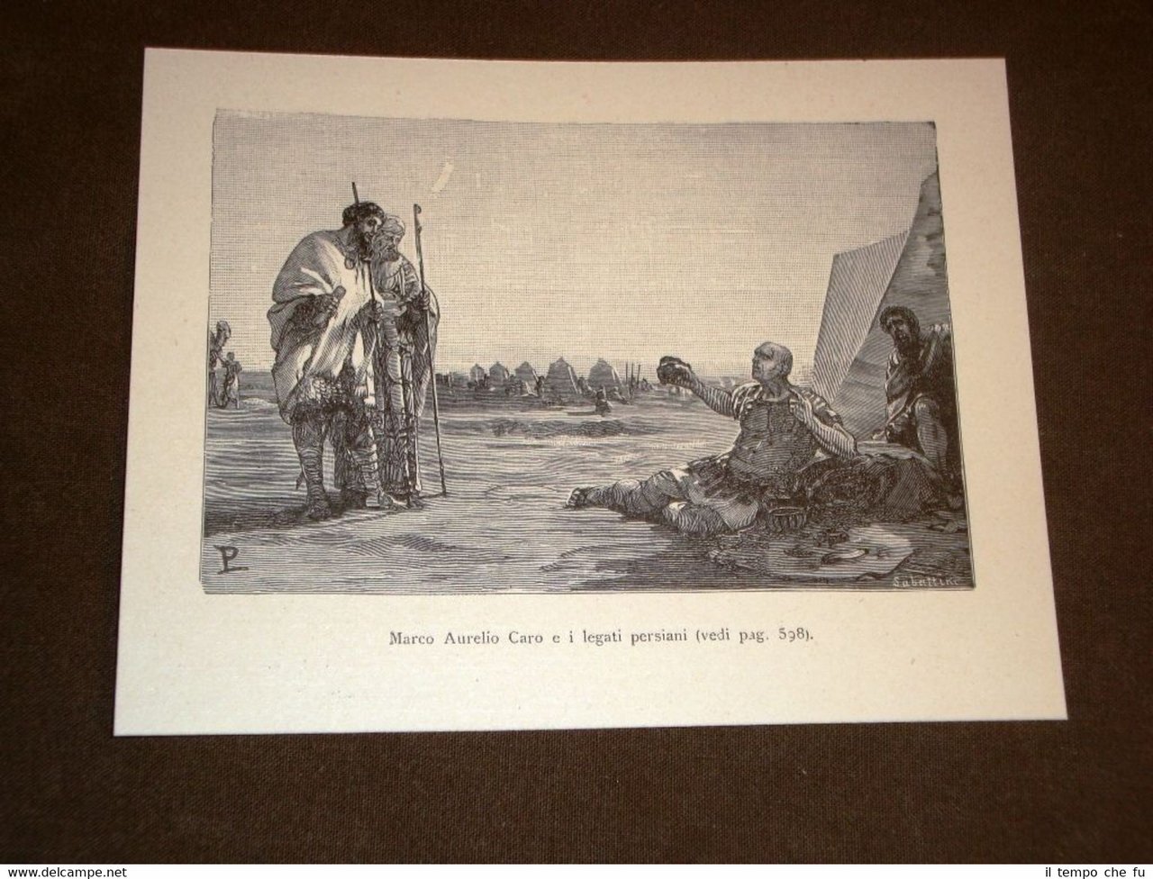 Storia di Roma Marco Aurelio Caro e i legati persiani …