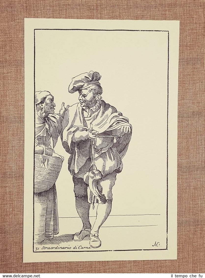 Straordinario di carne Arti di Bologna Tavola di Annibale Carracci …