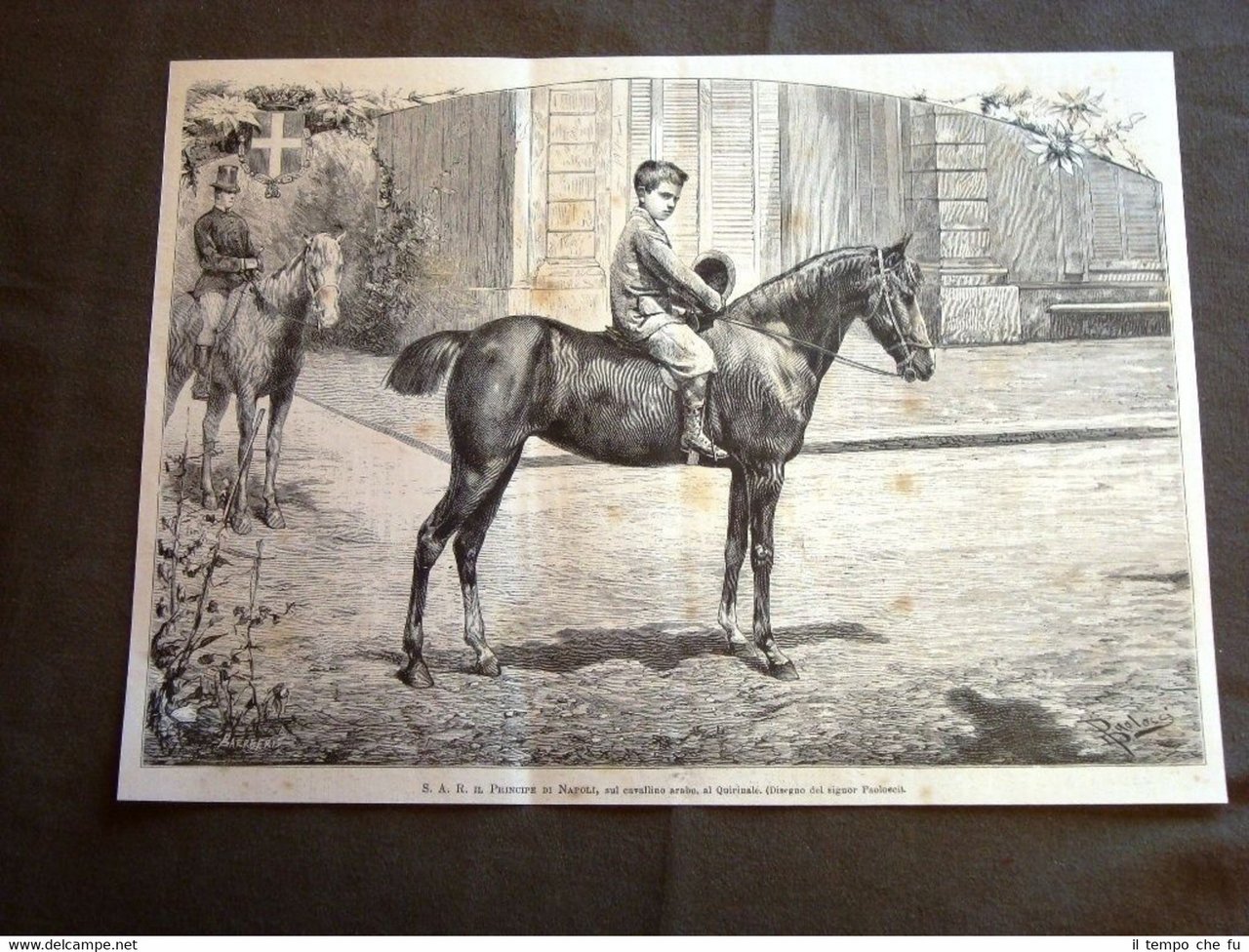 Sua Altezza Reale il Principe di Napoli nel 1880 Su …