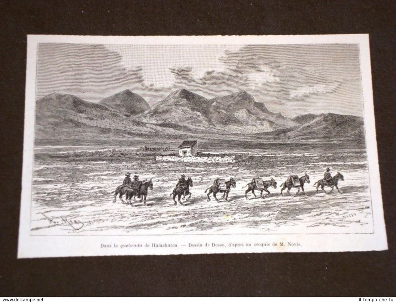 Sud America nel 1889 Dans la quebrada de Humahuaca Argentina | Immagine principale