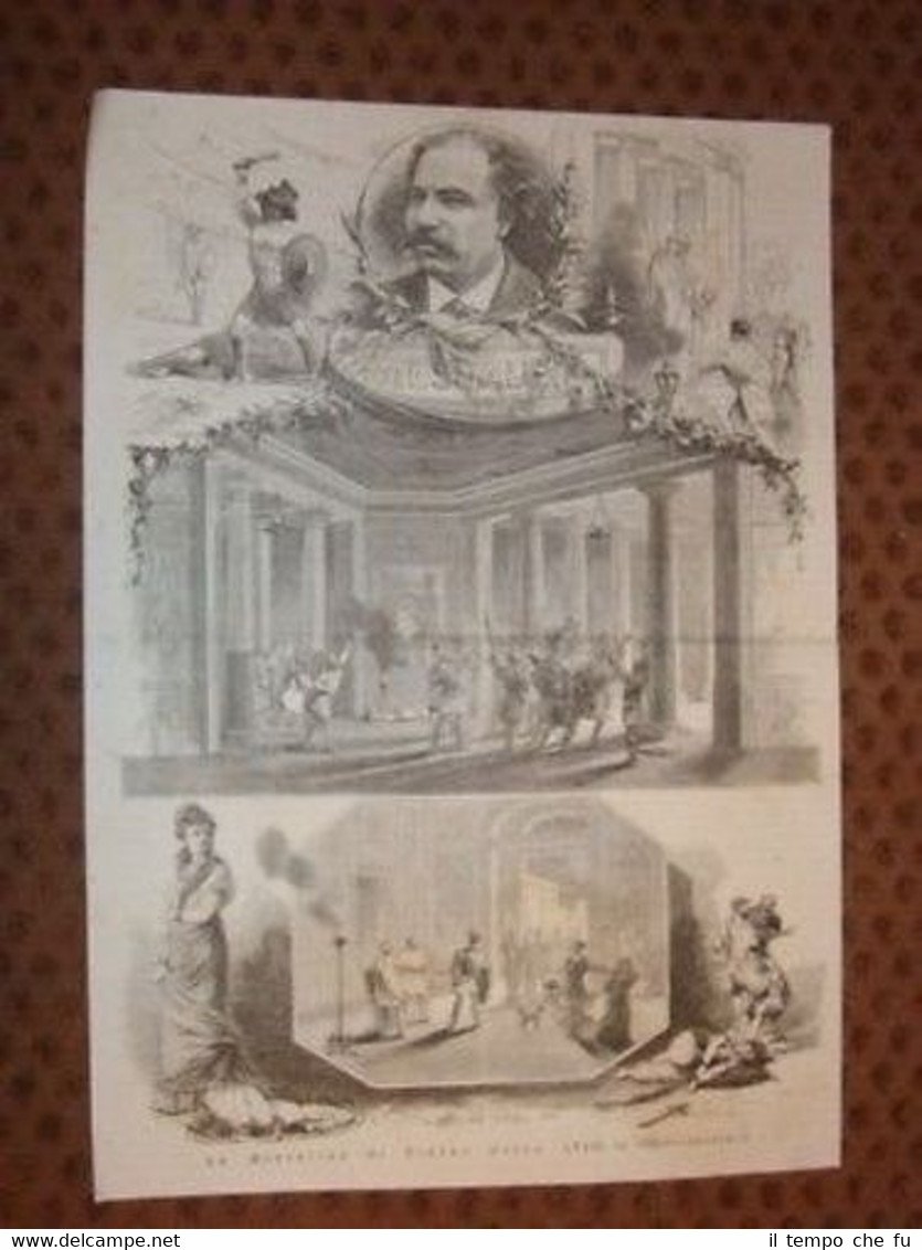 Teatro Messalina del Drammaturgo Pietro Cossa di Roma