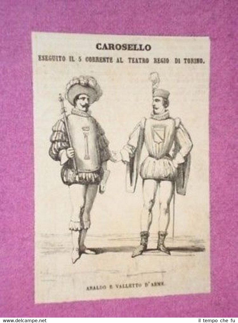 Teatro Regio di Torino Carosello Araldo e Valletto Arme | Immagine principale