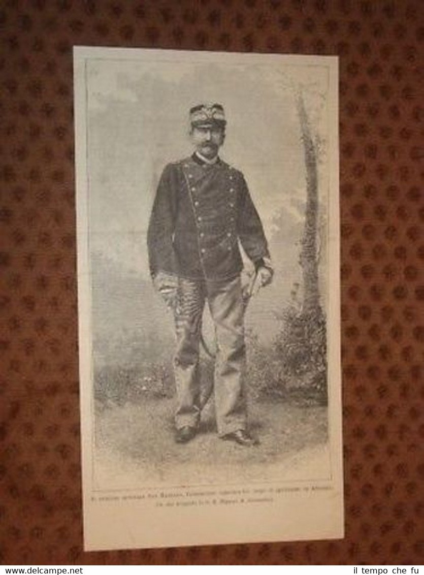 Tenente San Marzano dei Bersaglieri Cacciatori d'Africa