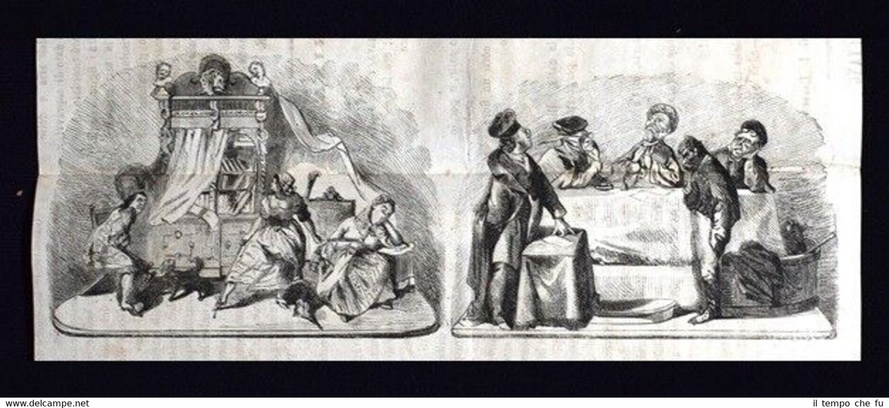 Terre cotte del signor Leopoldo Harzé #3 Incisione del 1868