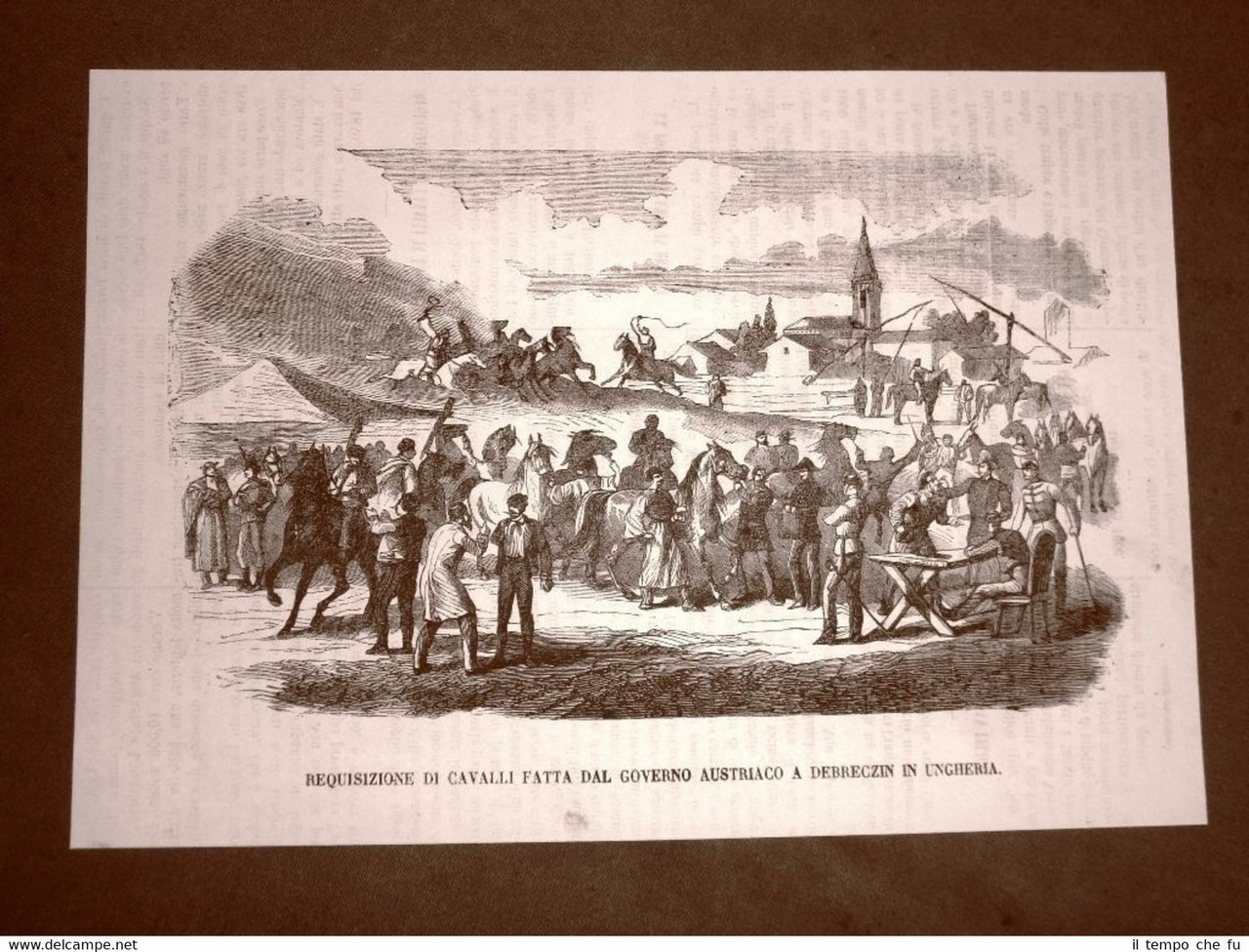 Terza guerra d'indipendenza in Italia nel 1866 Requisizione d'Austria Debreczin