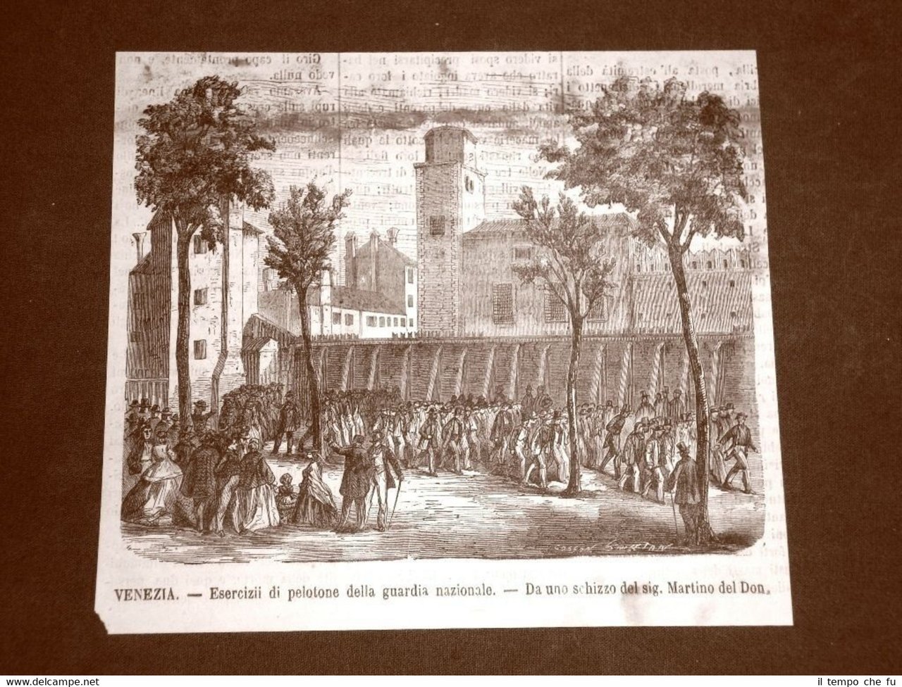 Terza guerra d'indipendenza Italia Venezia nel 1866 Esercizi Guardia Nazionale