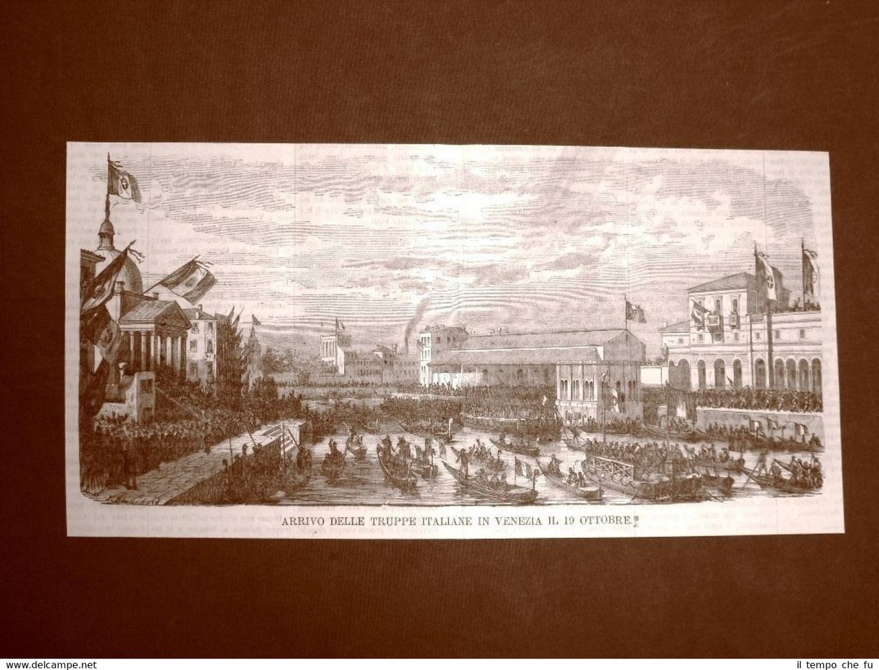 Terza guerra d'indipendenza Venezia 19 ottobre 1866 Arrivo delle truppe …