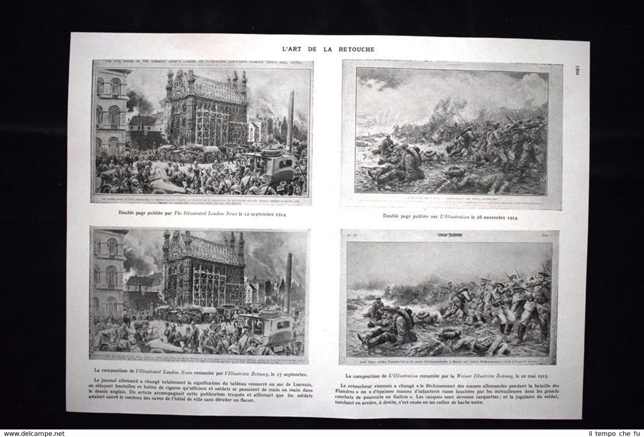 The Illustrated London News Weiner Illustrirte Zeitung WW1 Guerra 1914 … | Immagine principale