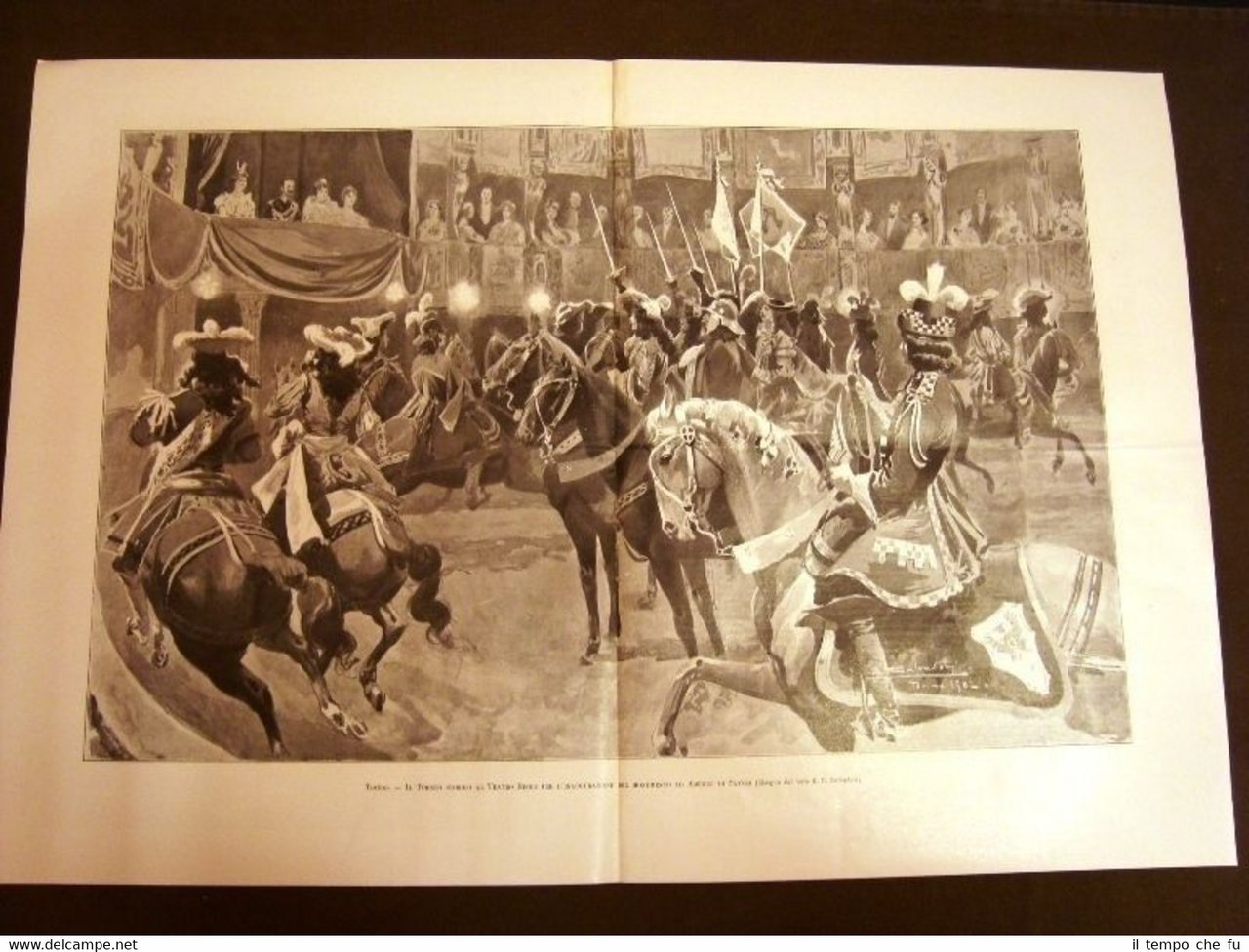 Torino nel 1902 Torneo storico al Teatro Regio Amedeo di … | Immagine principale