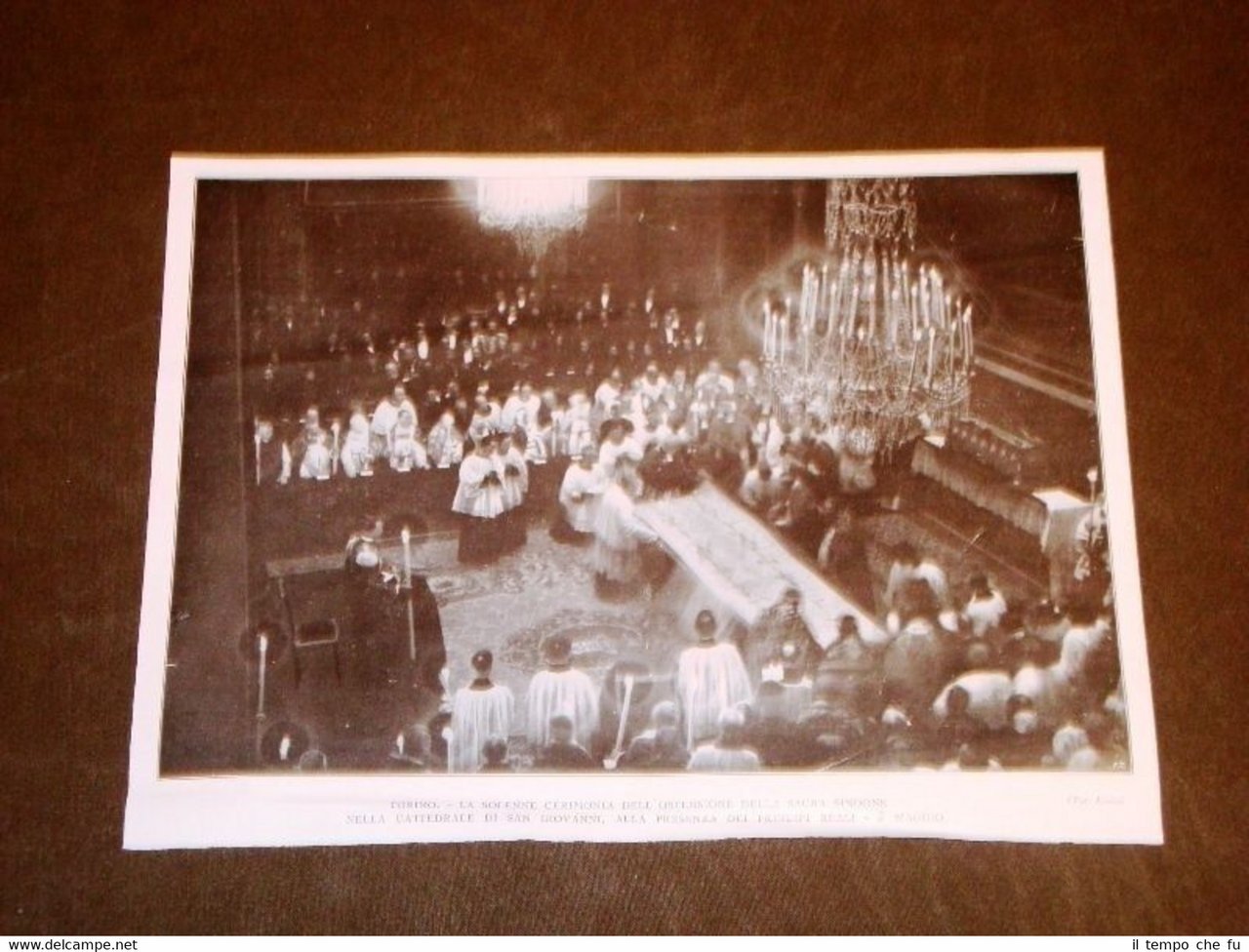 Torino nel 1931 Ostensione della Sacra Sindone Cattedrale di San …