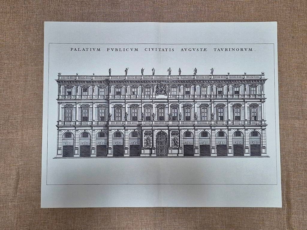 Torino Veduta del Palazzo di Città di Tommaso Borgonio per … | Immagine principale
