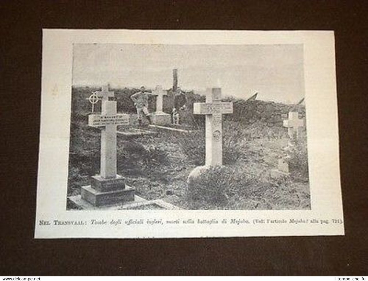 Transvaal Tombe ufficiali Inghilterra Majuba Sudafrica | Immagine principale