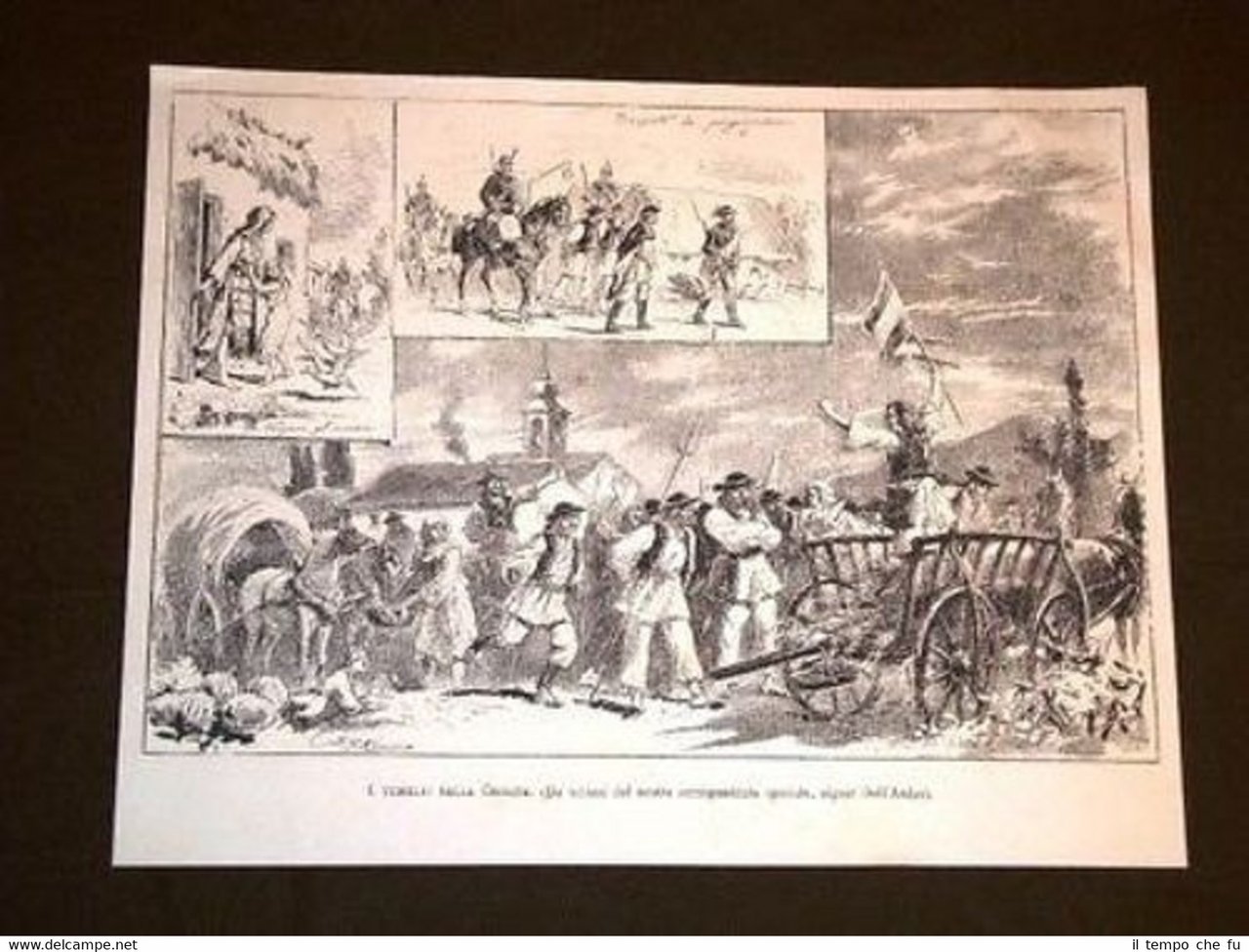 Tumulti in Croazia Ussari Trasporto Prigionieri