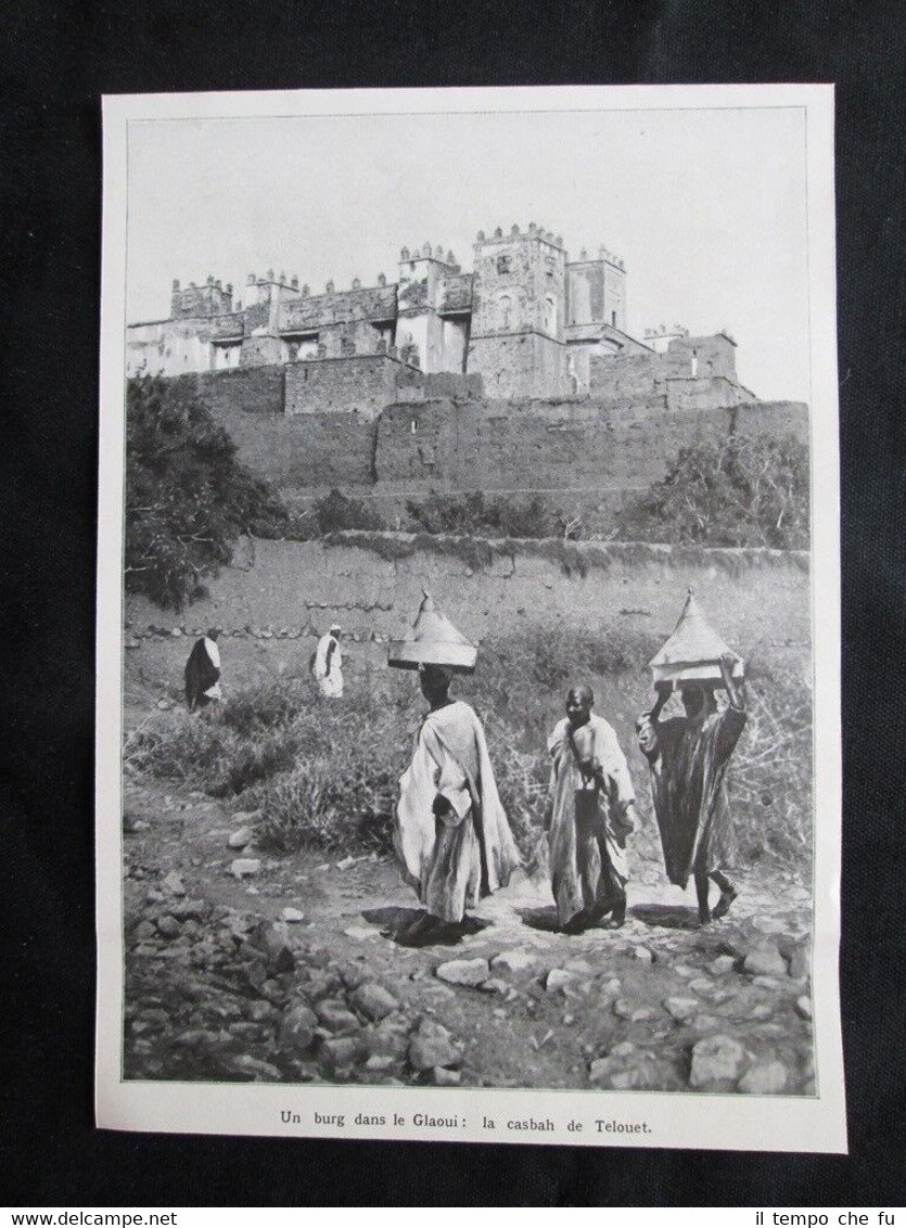 Un borgo nel Glaoui: la casbah di Telouet, in Marocco …