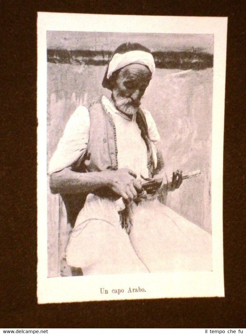 Un Capo Arabo nel 1905