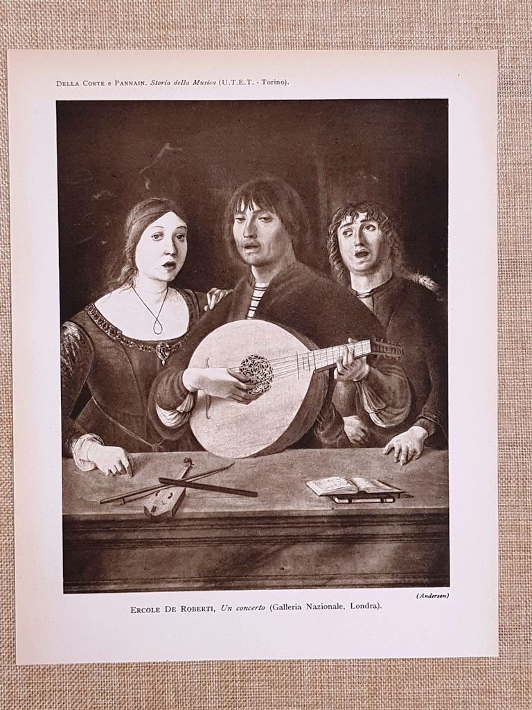 Un Concerto di Ercole de Roberti Musica nella Ferrara rinascimentale …