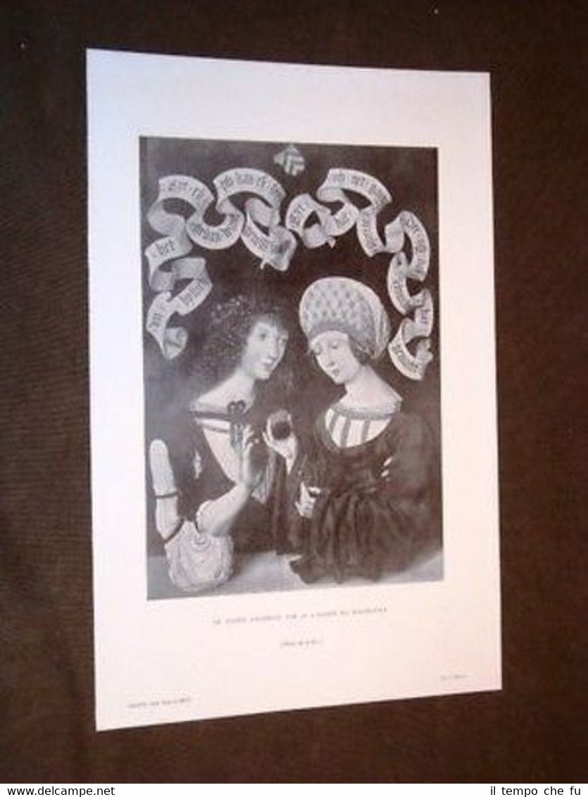 Un couple amoureux, par le "Maitre du Hausbuch" - Gotha | Immagine principale