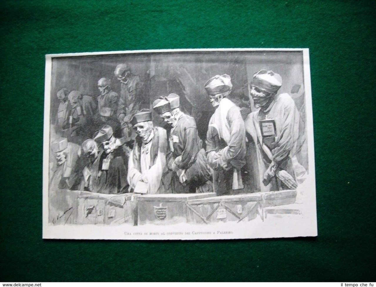 Una città di morti al convento dei Cappuccini a Palermo …