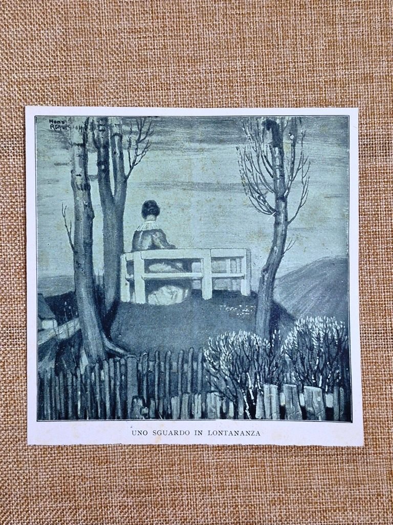 Uno sguardo in lontananza Composizione di Autore da identificare Stampa …